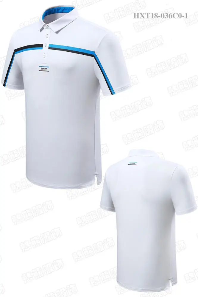 
Color collision Custom printed casual polo t shirts for men 