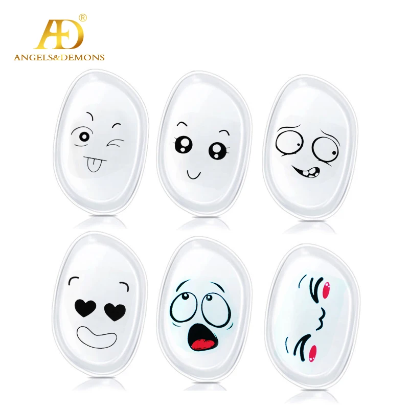 

Free sample Silicone clear puff cosmetics cleaning face puff, N/a