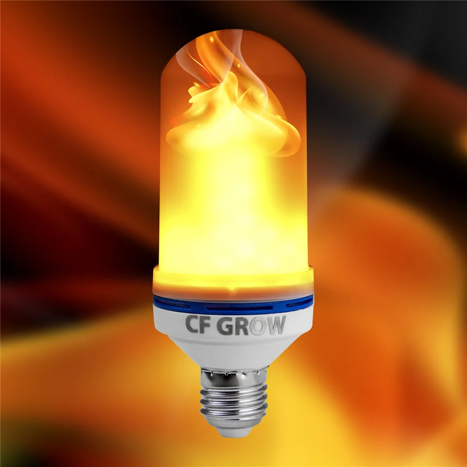 Hot Promotion!Amazon Hot Selling E26/E27/B22 Flame  LED Light 7W Led Decorative Bulb FOR Christmas and Spring Festival