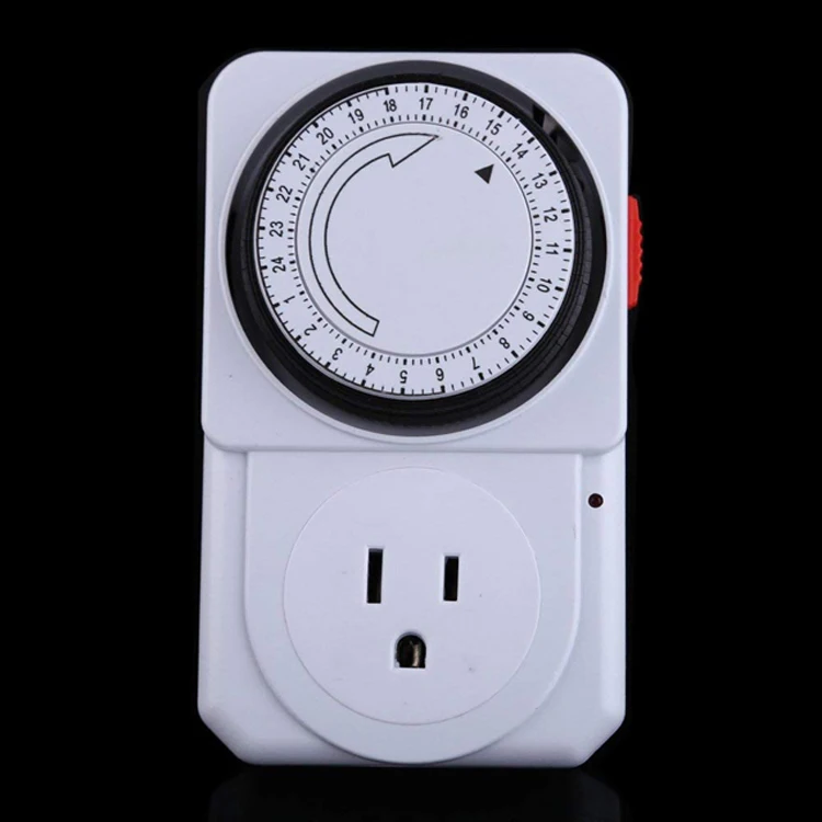 4 Styles 24 Hours New Mechanical Timer Switch Socket 220v 10a Electric