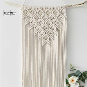 Image of New Arrival Boho Macrame Wall Hanging Tapestry Art Handmade Tapestry Home Decor