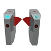 Leading manufacturer automatic ticket validator flap turnstile gate for train station