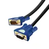 Color Blue VGA to VGA Patch Cable Used For Computer