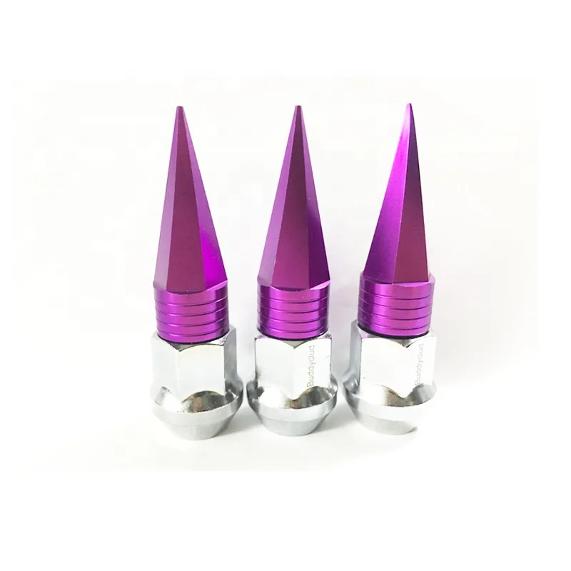 
Car Tire Pointed Nuts Standard Wheel Racing Lug Screw Spike Lug Nuts 125 