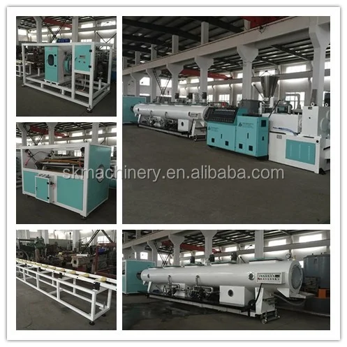PVC fiber reinforced hose production lineplastic pipe machine