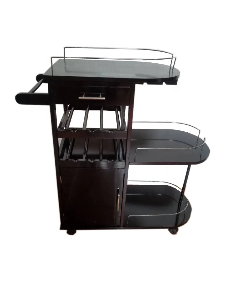 
Black Kitchen Cabinet Beside With Towel Rack Kitchen Island 