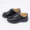 Greenshoe 2018 trending products children black leather school shoes,wholesale kid boys school shoes