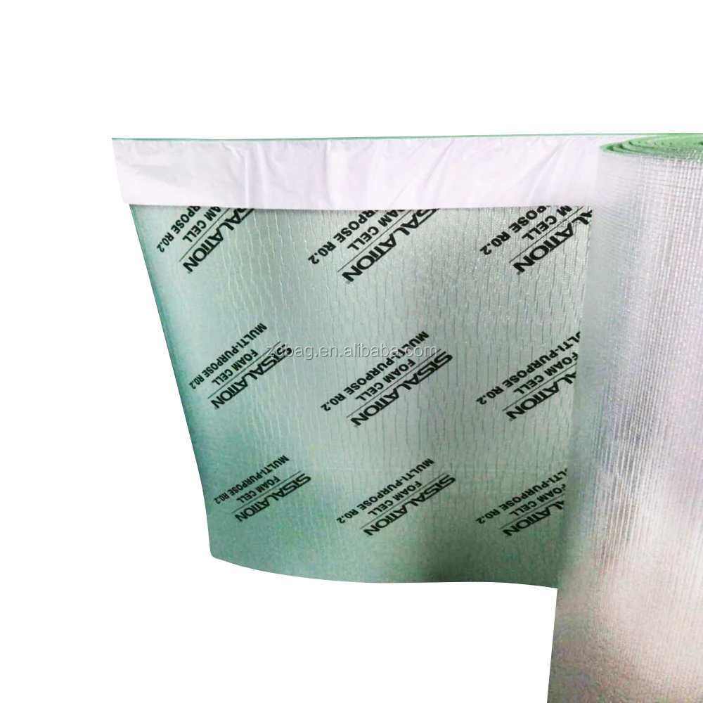 Low Flammability Hvac Ducts Thermal Insulation Backed Adhesive Self