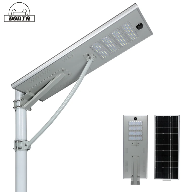 High Brightness Project All in one Solar Street LED Light Factory Competitive Integrated Solar Road Light Outdoor Yard Lighting