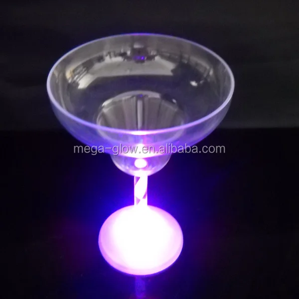 flashing cocktail glasses