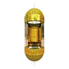 Observation Glass Square Single Plane Sightseeing Elevator Lift