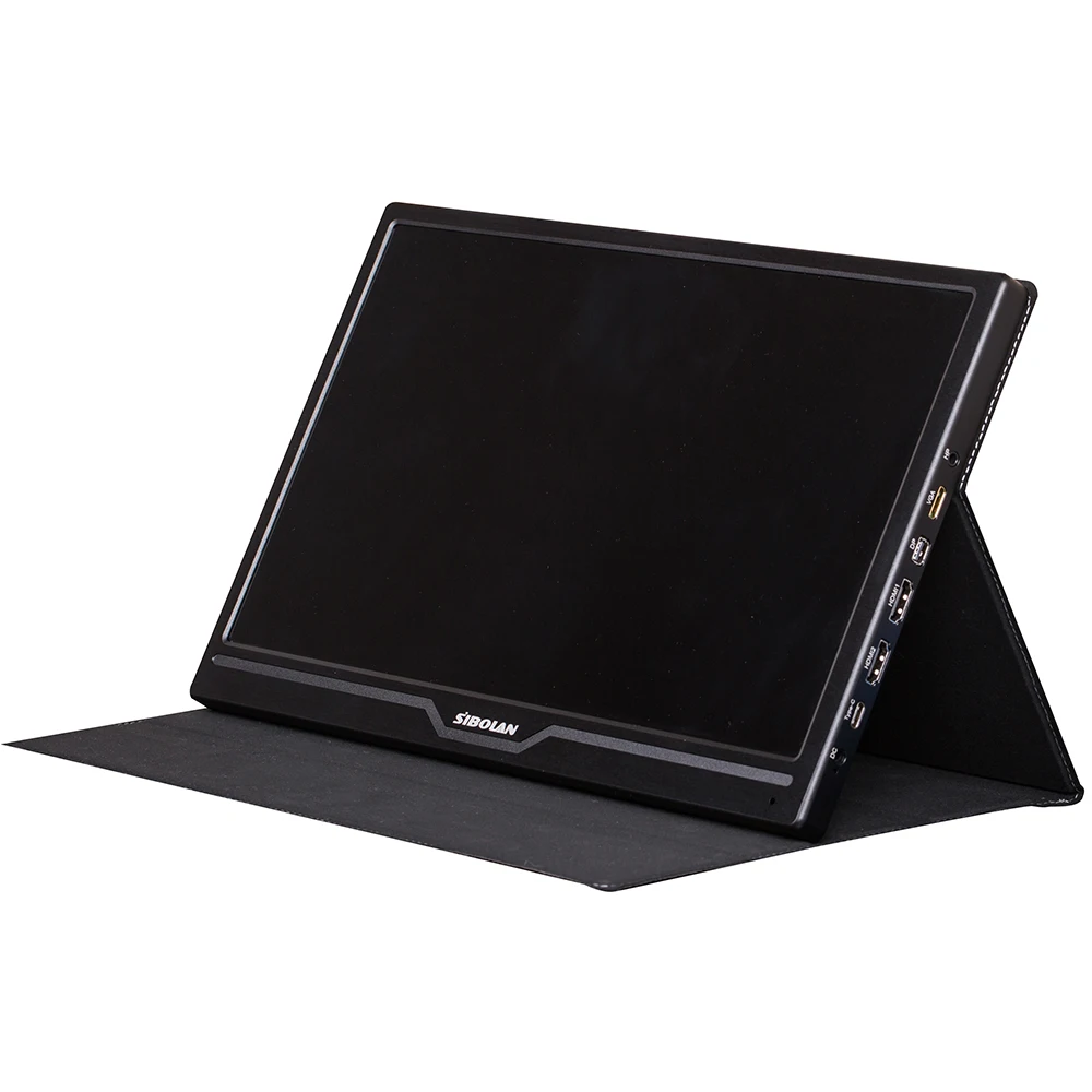 

Luxury custom PU Leather Case Flip Cover Stand 2 in1 For SIBOLAN Potable Monitor 11.6 inch 8.5mm uItra slim model