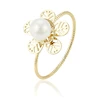 15356 Xuping wholesale pearl ring, fashion wedding bride finger ring jewelry in Indian
