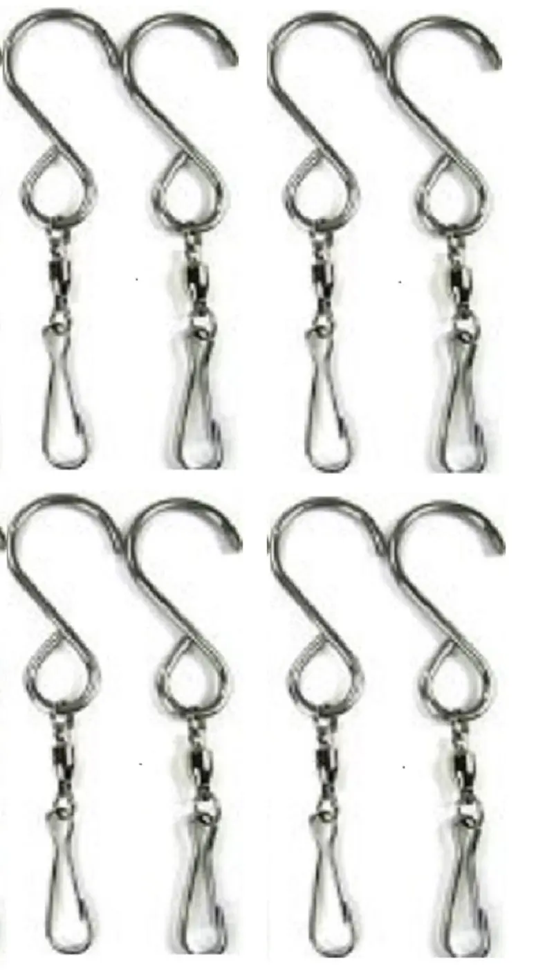 Buy Swivel Clip Hanging Hooks For Wind Spinners Spiral Tails