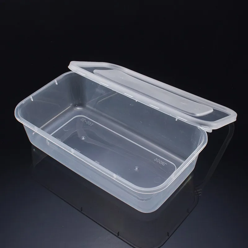 5 Compartments Black Wholesale Disposable Ps Plastic Japanese Sushi