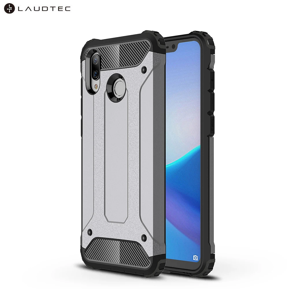 Laudtec Hybrid Shockproof PC Soft TPU Back Cover Case For Huawei Honor Play