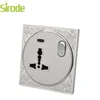 Sirode hot Sales PC raw materials electrical switch sockets