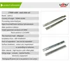 27mm width 2 fold powder coating slide drawer runners side mounted drawer runner two way slide