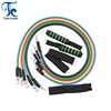 New Resistance Bands Workout Exercise Yoga 11 Piece Set Fitness Tubes