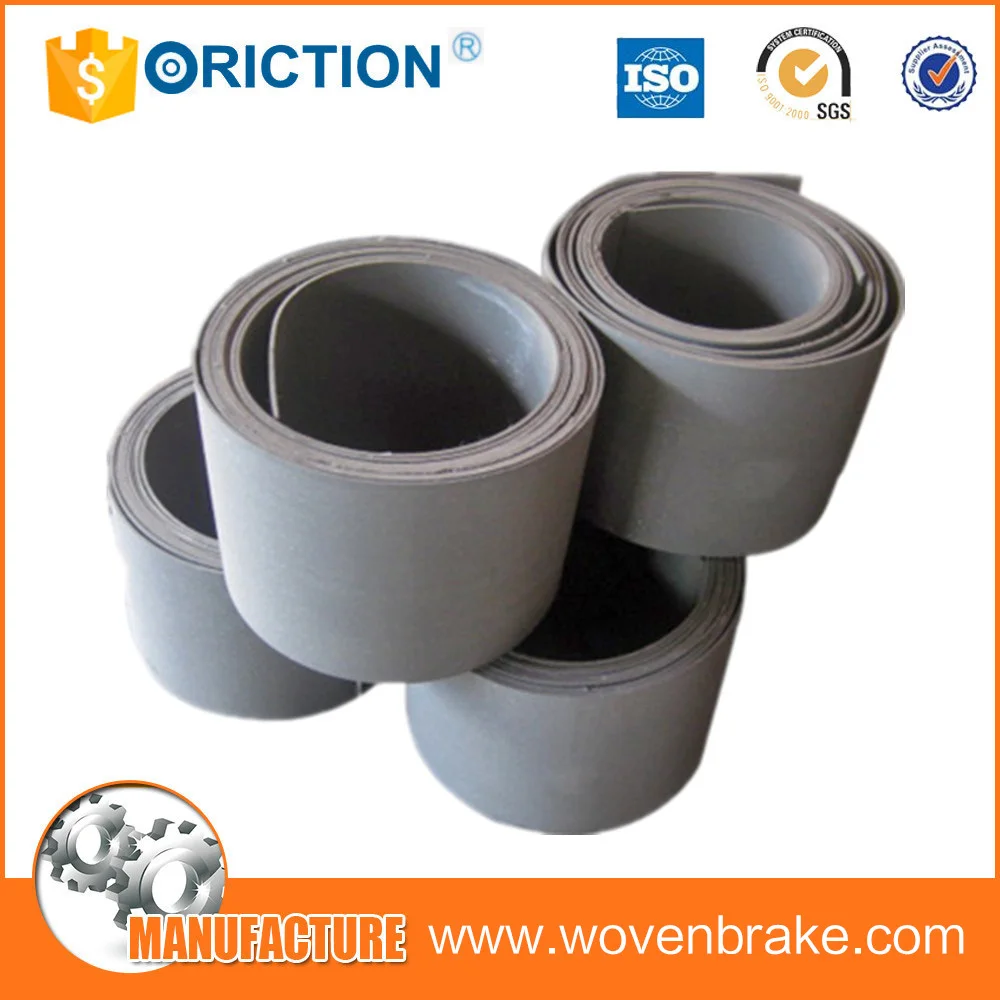 Barnec Flex Molded Wire Back Brake Lining – 1/4" Thick X 1" Wide (Sold By The Foot)
