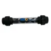 Gluling sleeve UPVC Static Mixer with flanges mixing equipment for water traeatment 1/2 inch to 4 inch DGOzone