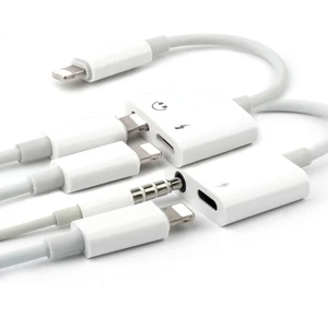 iPhone 2 1 3.5mm Audio USB Charging Cable