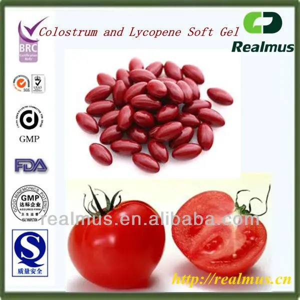 
High Quality Colostrum and Lycopene Soft Gel With Competitive Price 