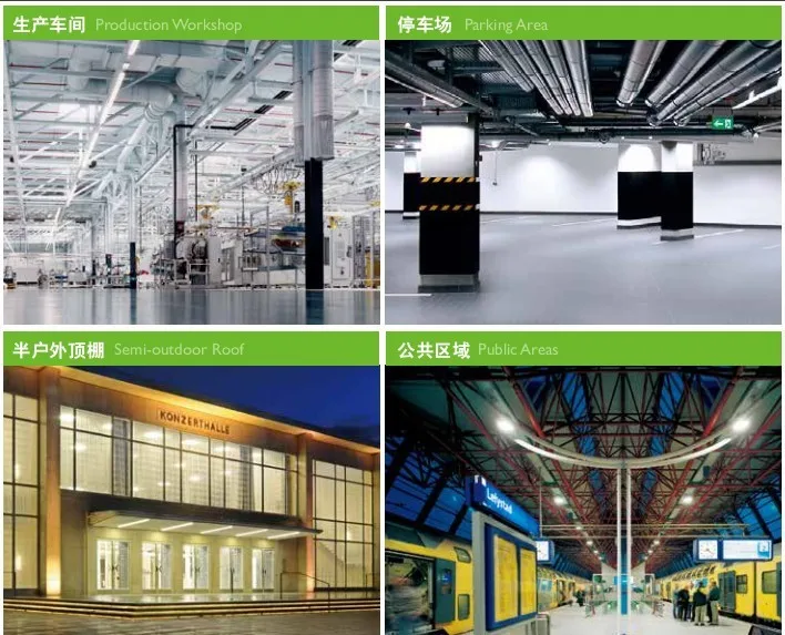 energy saving lamp tri-proof led light 5000lm/1200mm/55w plastic one piece extrusion