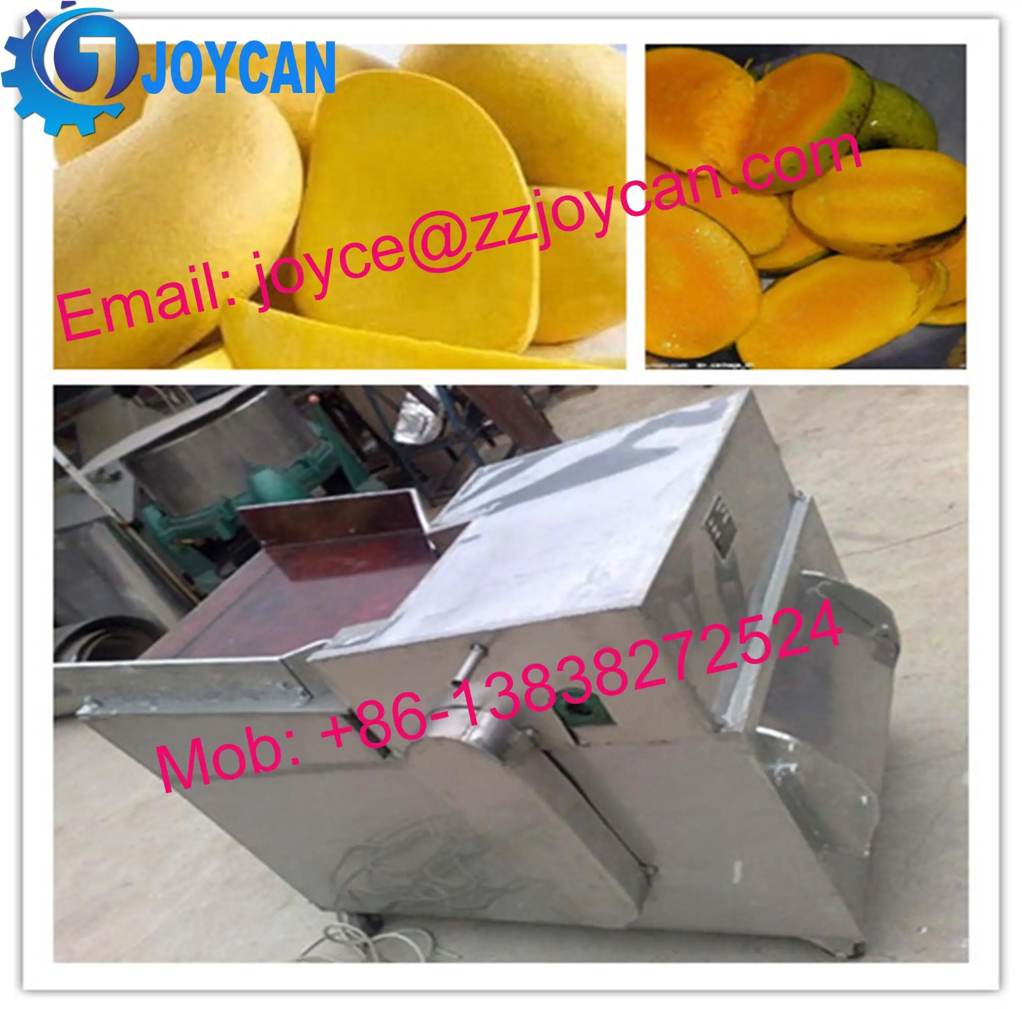 Automatic Fruit Mango Cutting And Peeling Machine Mango Split Machine