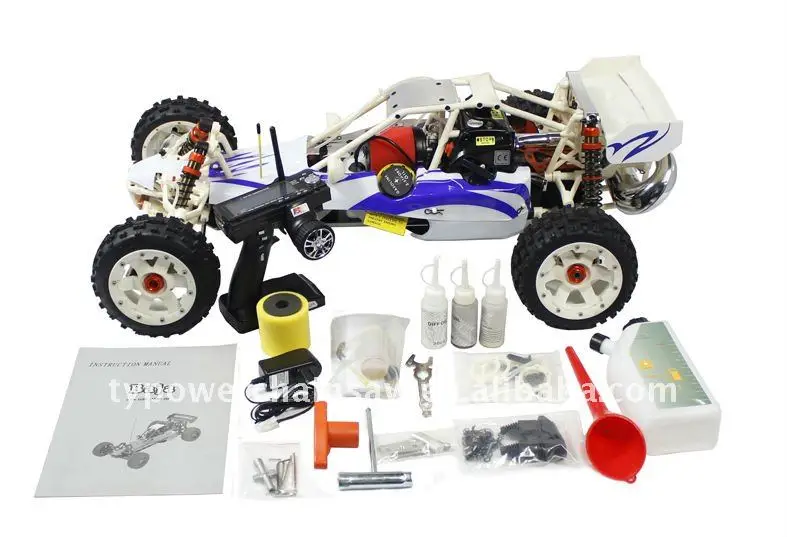 build your own gas rc car kit