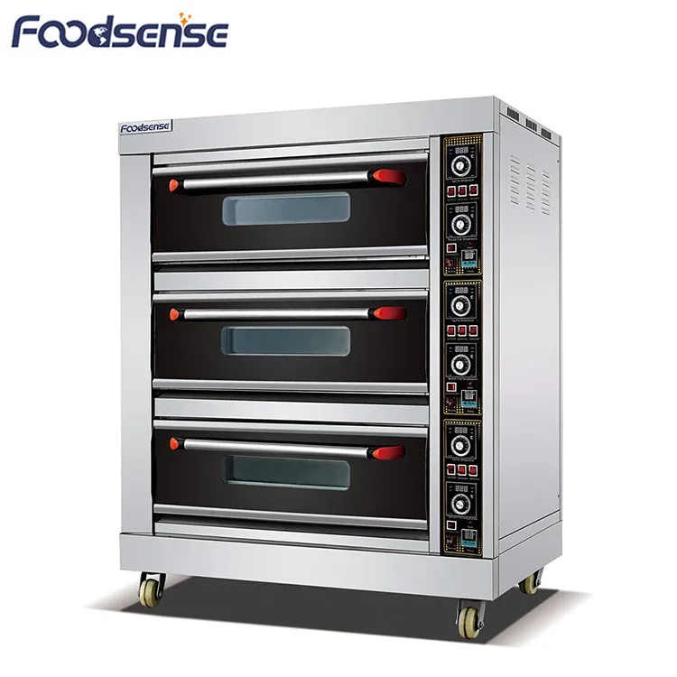Commercial Electric Oven 3 Deck 9 Tray Second Hand Bakery Equipment For Sale Philippines