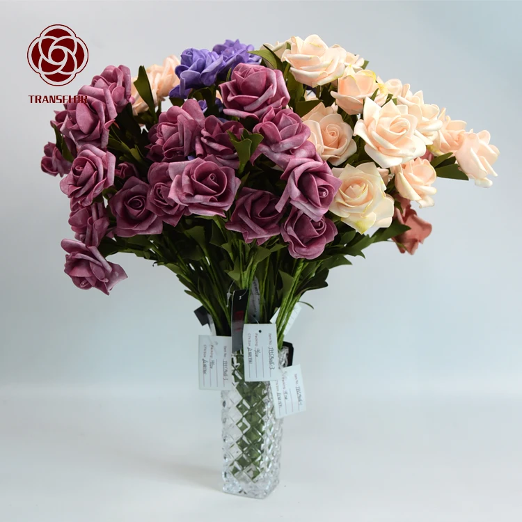 Wholesale Decorating Plastic Flower Artificial Flower For Home ...