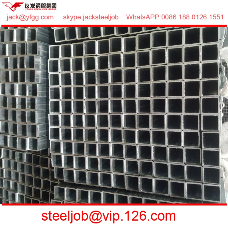 1.5"x1.5" And With Thickness 1.2mm Galvanized Box Bars Buy Galvanized