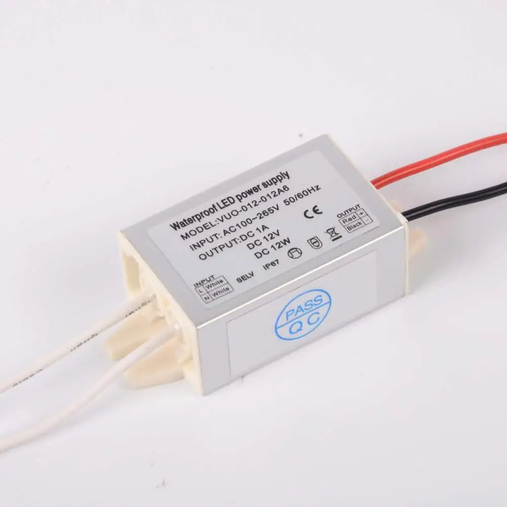 
IP67 waterproof constant current 320ma 6 12w led driver for Led light 