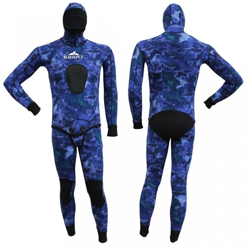 Sbart New Customized Design Camo Neoprene Diving Spearfish Wetsuit
