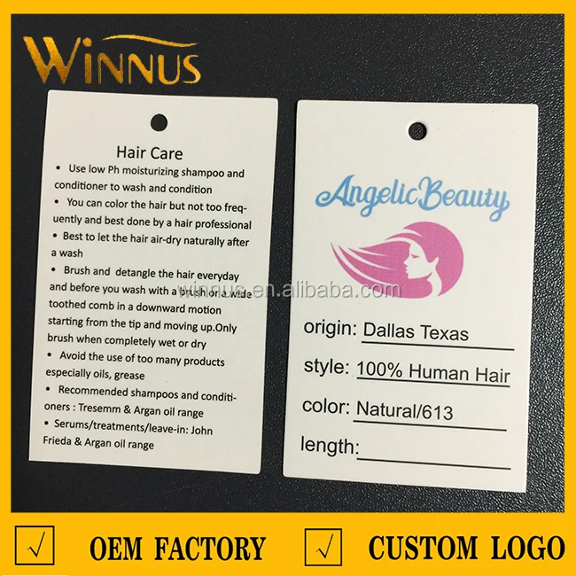 Custom Printed Product ID & Pricing Tags — screengemsinc