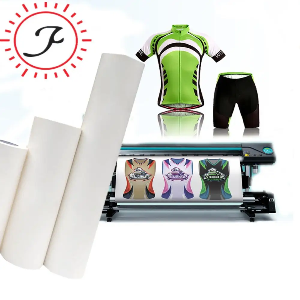 
Non sticky 70g /80g/ 90g /100g Sublimation heat Transfer paper for fabric 1.8m Width 