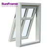 Sun Frame Aluminum Anodized Engineering Aluminum Frame Casement Windows