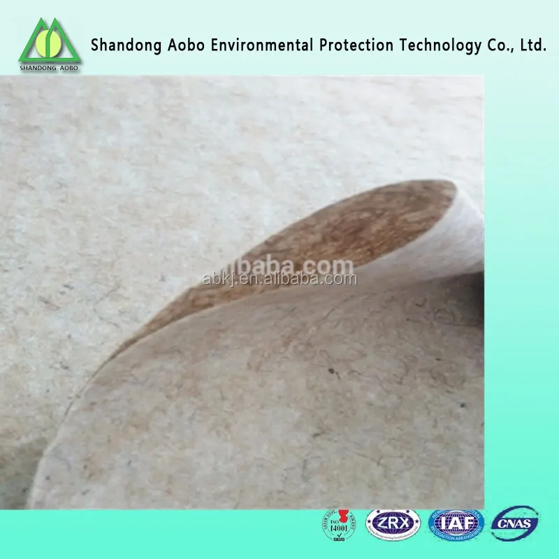 
Eco-friendly Nonwoven Flax Fiber Felt for Home Textile 