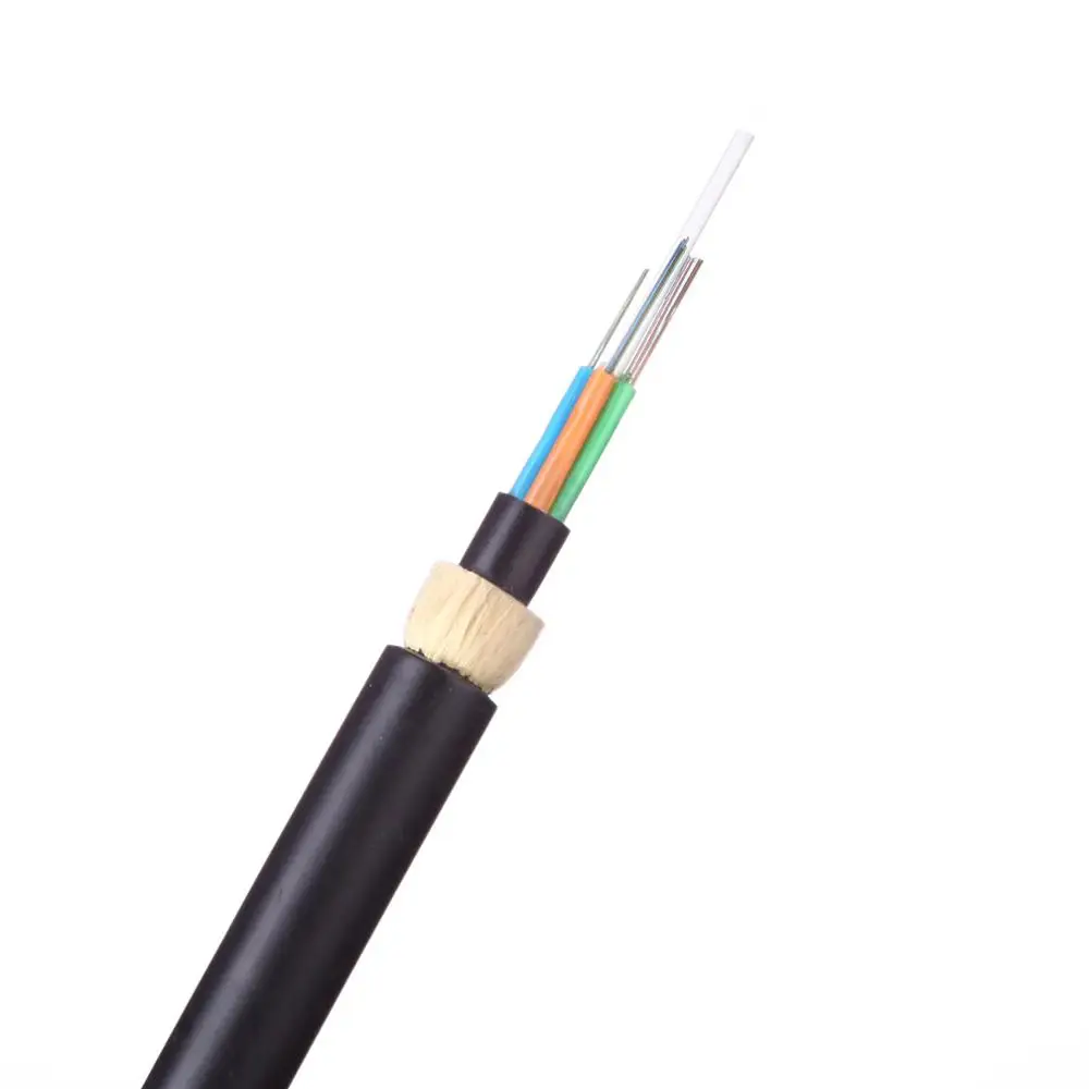 china supplies 12 24 36 48 72 96 144 288 core fiber ADSS optic cable single mode fiber optic cable