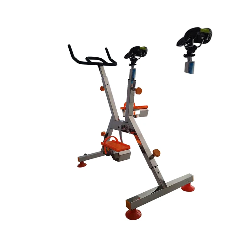 

Steel tube gym equipment swimming pool bike, Red;black or customized