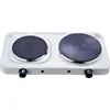 2 burner electric hot plate with solid heating element 2500W