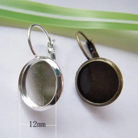 

Beadsnice earring hooks brass ear studs clasps jewelry making ID 1951