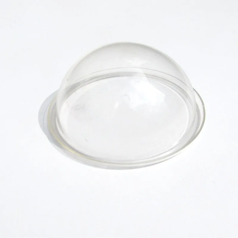 clear plastic display dome with base