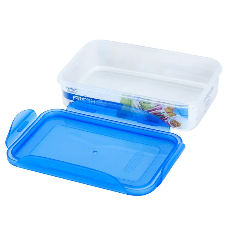 Clip Lock Air Tight Microwave Plastic Container Food Kitchen Sandwich Lunch Box 