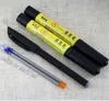 Silver Fabric Marker Textile Ink Pen Refill Patchwork Marking Pen Refill + Cleaning Pen Tool