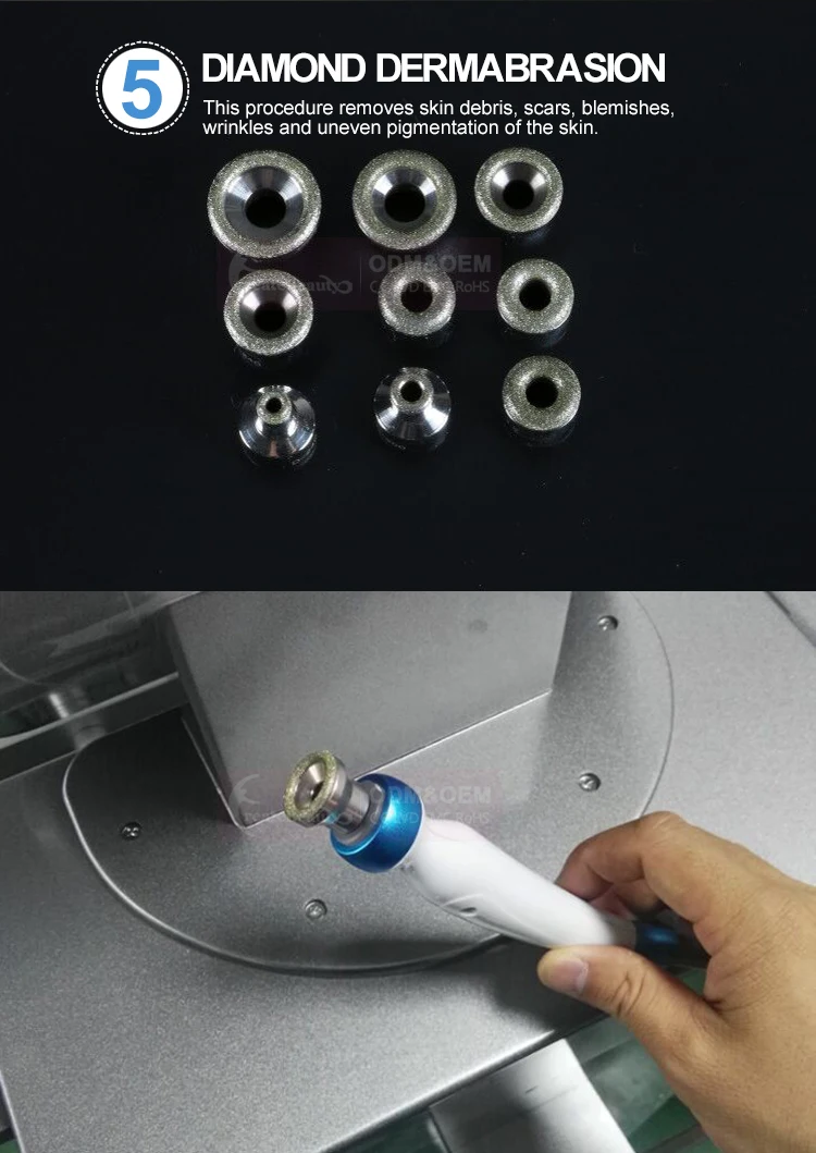 Multifunction Facial skin care hydra beauty Machine/Super aqua dermabrasion hydro water oxygen hydrogen Jet Peel