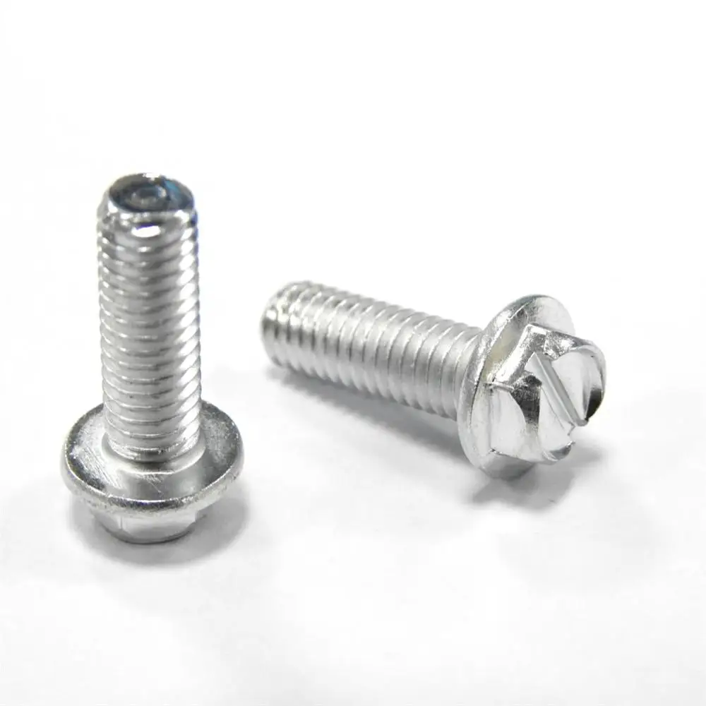 
Class 8.8 White Zinc Hexagon Head Plastic Self-locking Insert Nylon Patch Bolt 