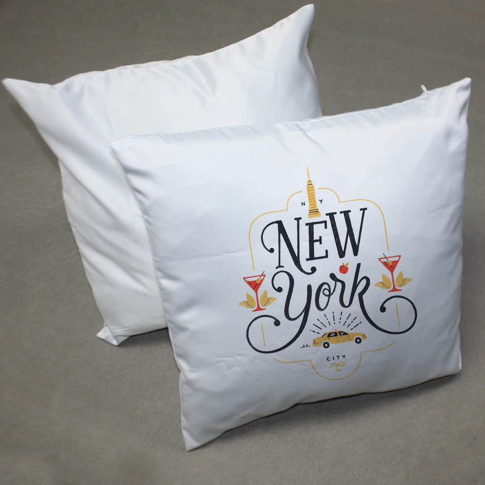 Customized Printing Sublimation Blank White Pillow Case Cover Buy