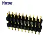 2.54mm pitch dual layer dual row tin plating gold plated strip pin header connector with RHOS certificates